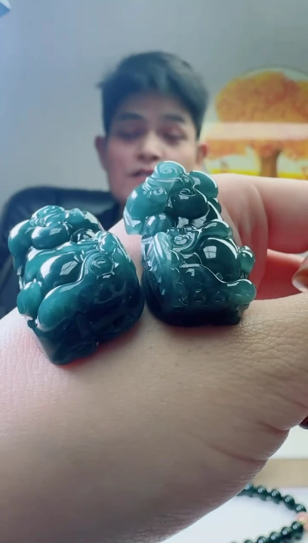 颈饰未镶嵌翡翠天然A货翡翠  多样性随机发其一