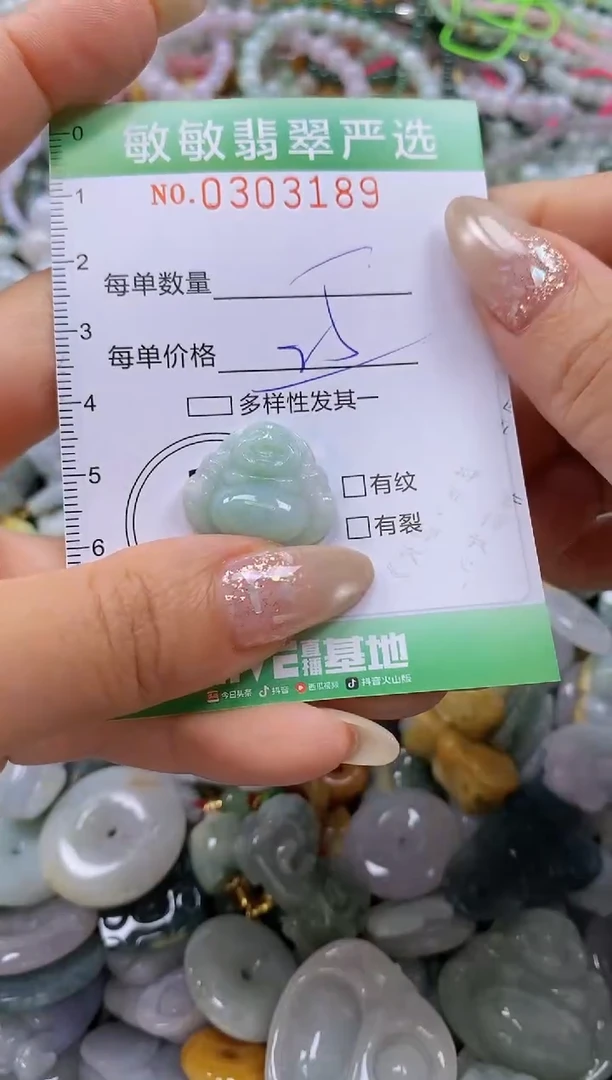 翡翠未镶嵌颈饰闪购0303189多样性发其一