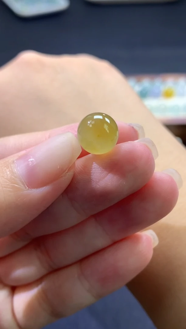 未镶嵌定制翡翠卡10mm