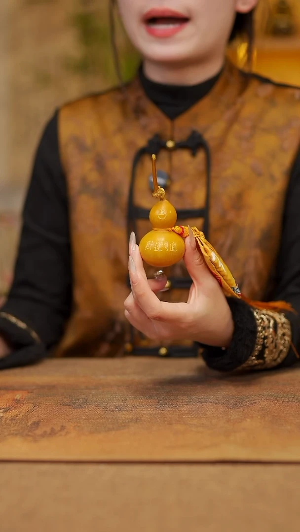 【闪购商品】188宴禾堂天然漆艺小葫芦--58