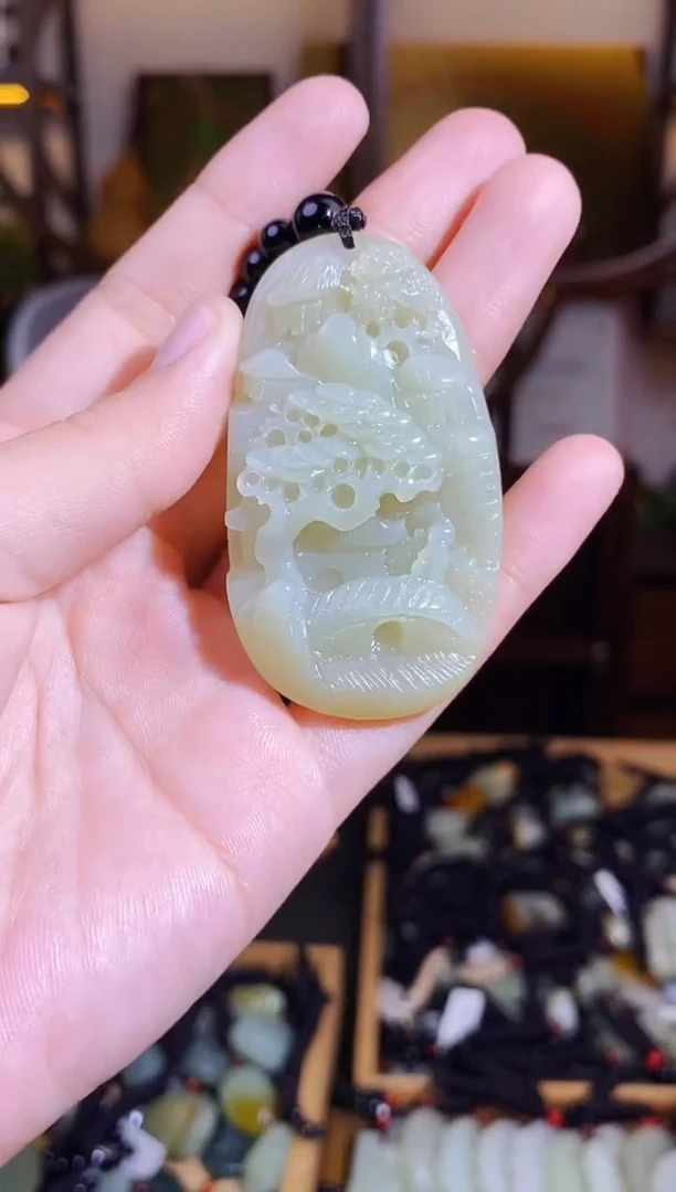 颈饰未镶嵌和田玉1