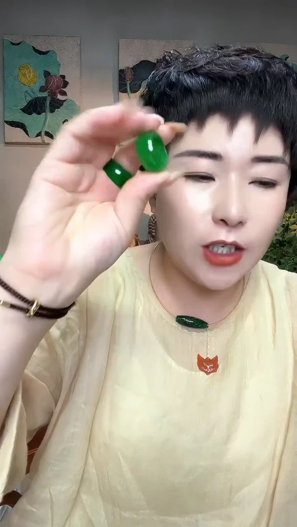 未镶嵌戒圈翡翠687