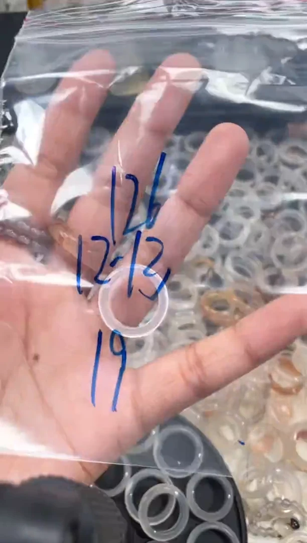 玛瑙/玉髓戒指未镶嵌126