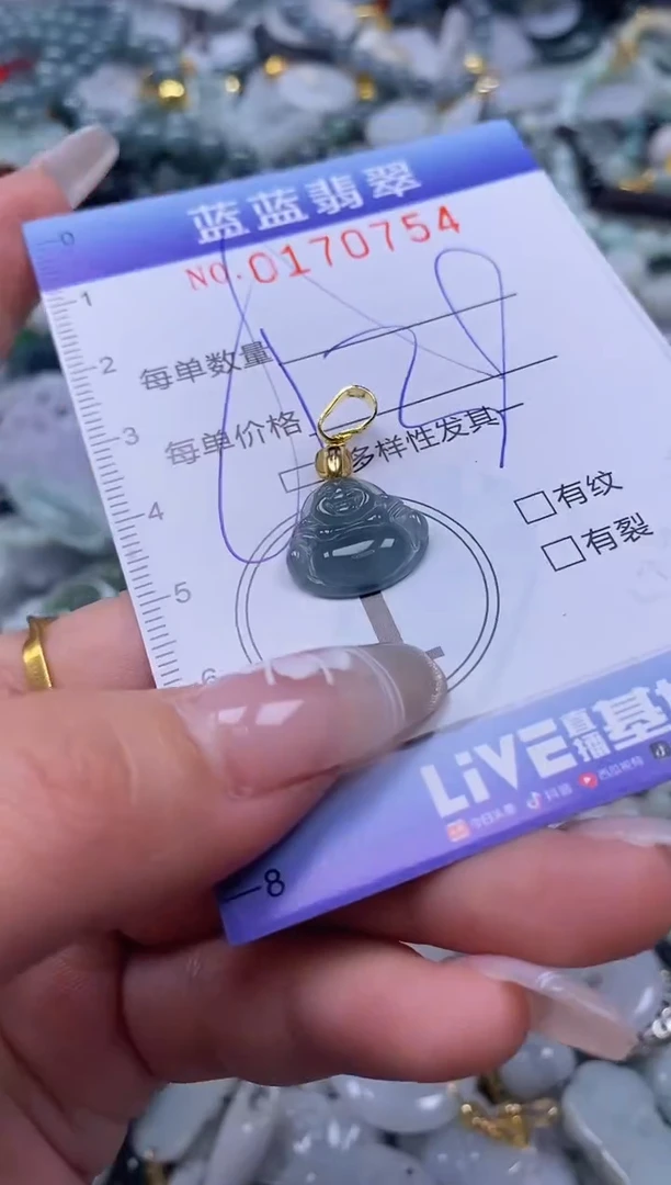 【闪购商品】翡翠颈饰未镶嵌闪购0170754多样性发其一·