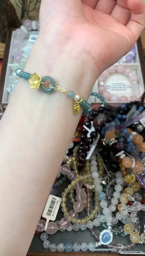 【闪购商品】翡翠手饰未镶嵌124手串