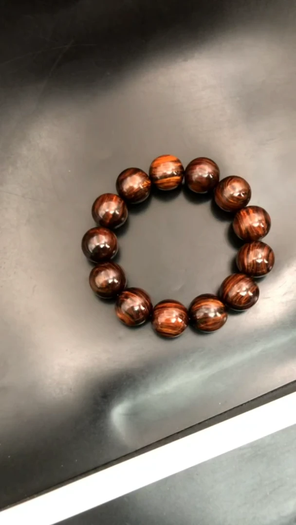 手串/手链黄花梨/降香黄檀易*叶海黄紫油梨老料1.8高油密毕业串