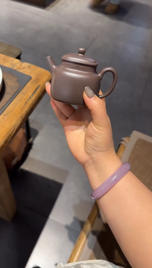 【闪购商品】紫砂茶壶四方言心