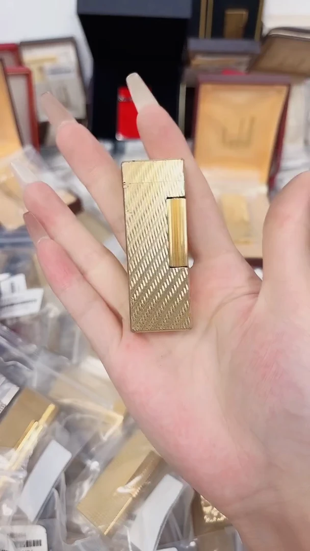 纯铜09登家四代金色水波纹