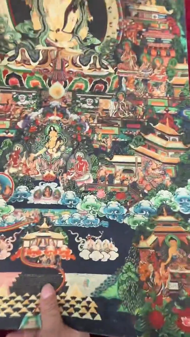 卷轴画唐卡16092