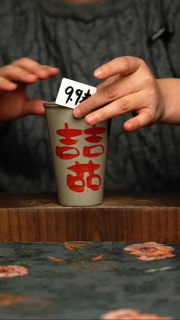 瓷片釉下彩手工手绘同款陶器