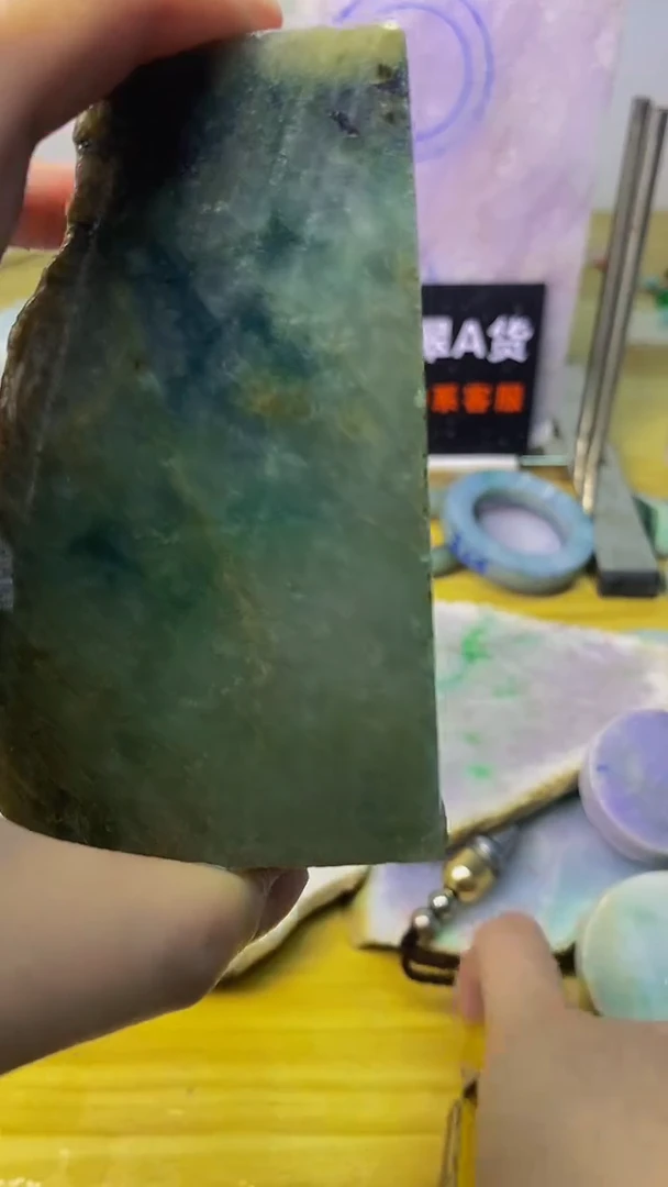 翡翠裸石天然A货缅甸翡翠高品质边角料792