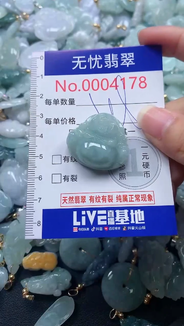 颈饰未镶嵌翡翠4178