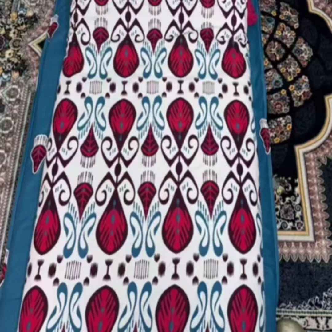 艾特来斯三件套，床单套，不掉色新疆包邮时尚蓝色kizilgullukatlas