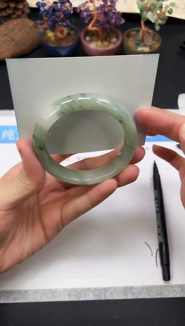 未镶嵌手镯石英质玉A106-56`57