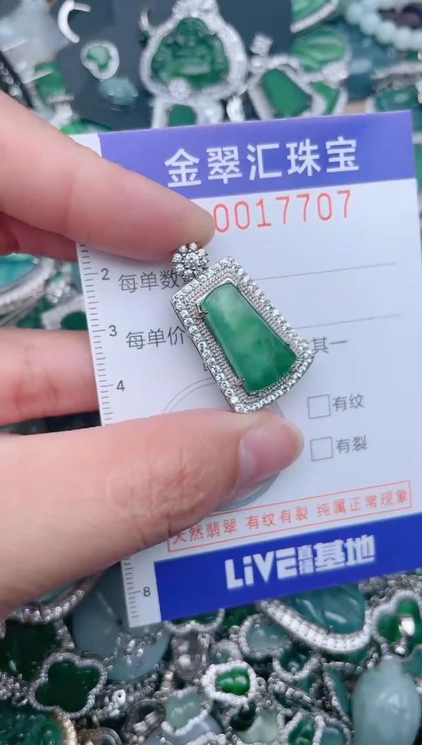 【闪购商品】翡翠颈饰未镶嵌17707...1