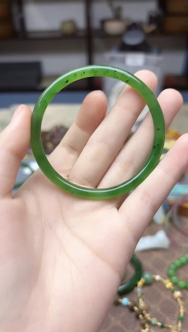 未镶嵌手镯和田玉和田玉手镯59#XEZB