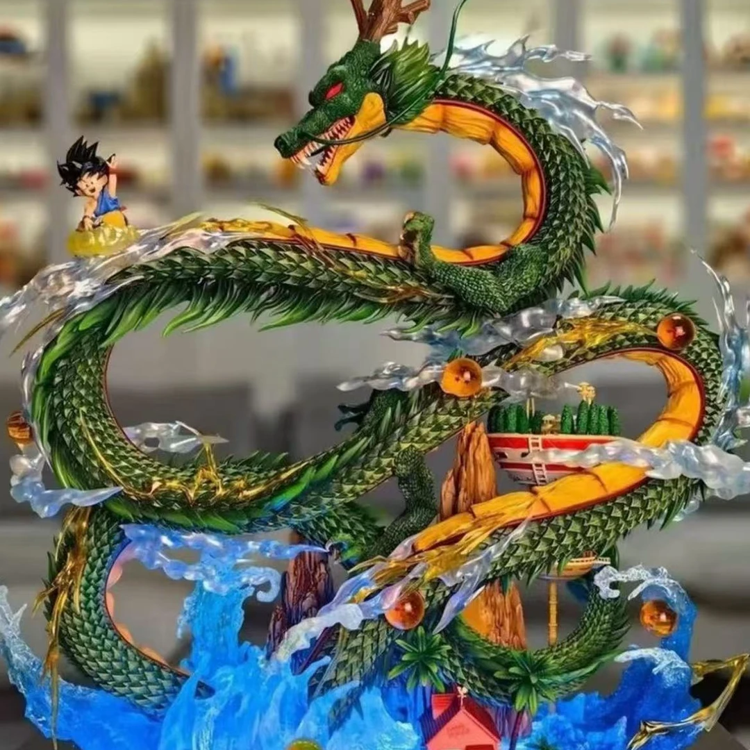 七龙珠海神龙与悟空手办摆件