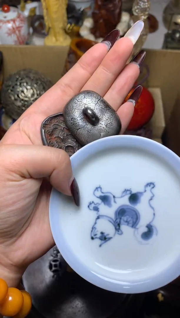 紫砂盖碗瓷器默认微瑕瓷器