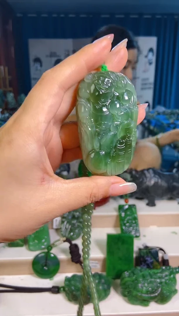 和田玉未镶嵌挂件1