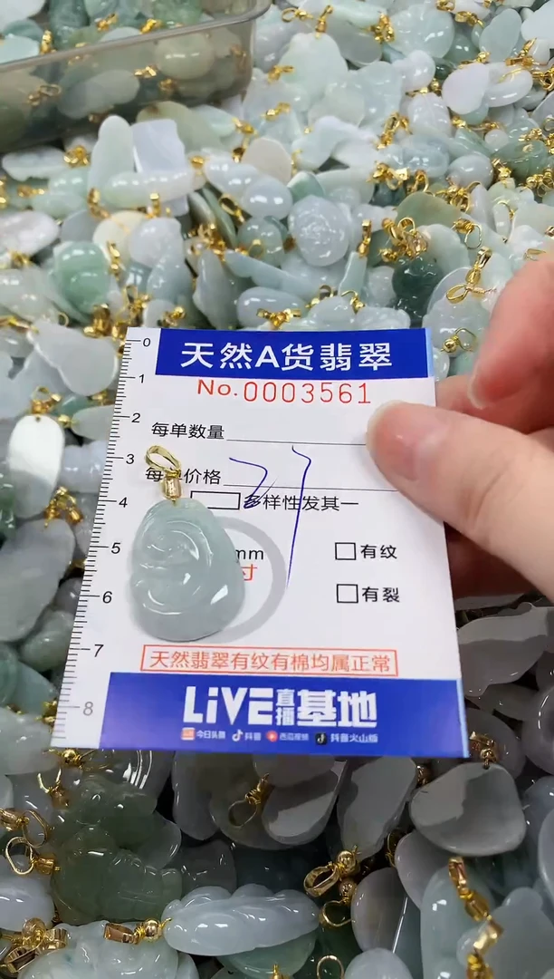 颈饰未镶嵌翡翠纯天然a货翡翠