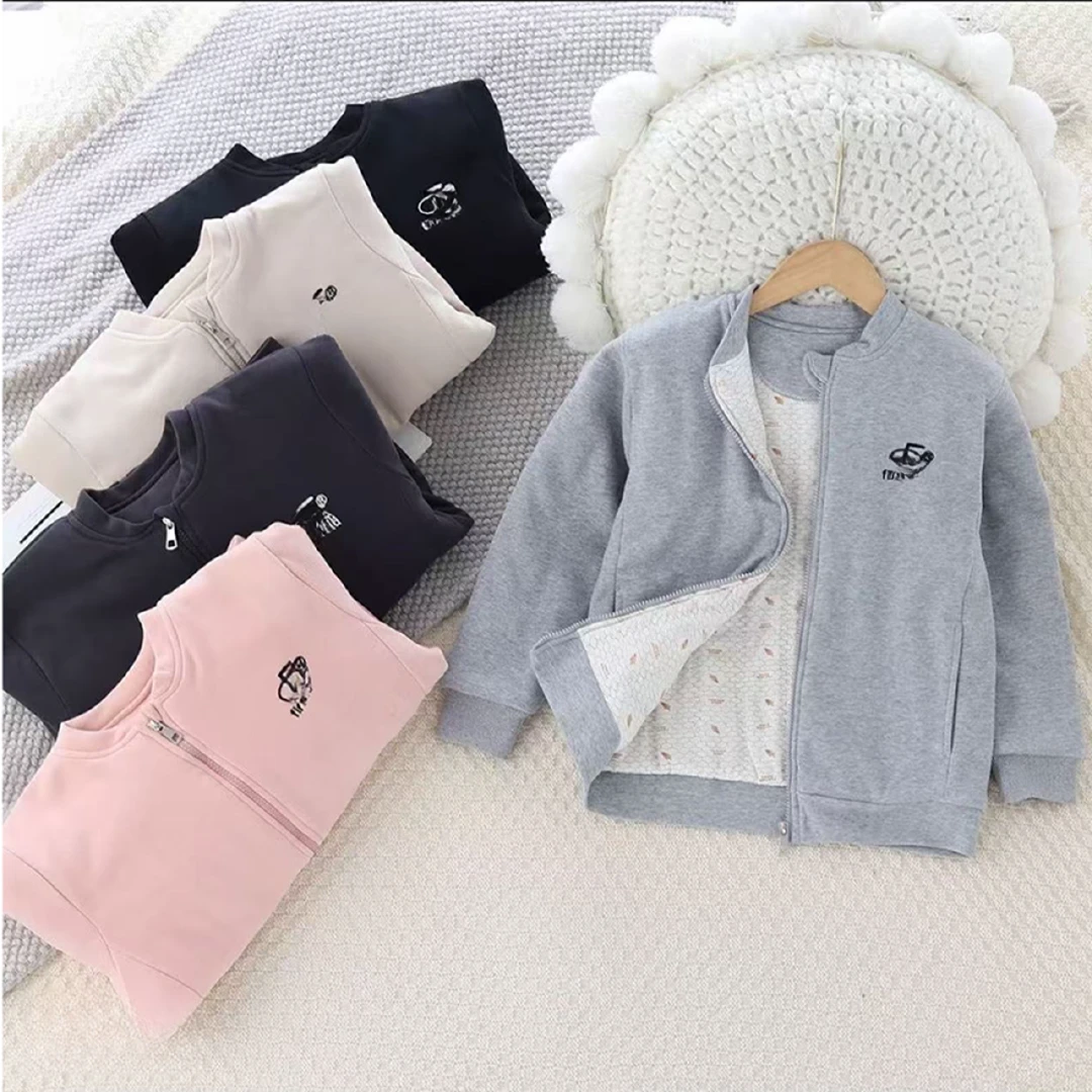 【粗针棉清】男女童秋冬季粗针棉外套校服神器