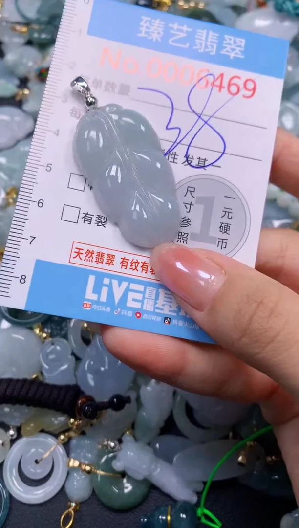 颈饰未镶嵌翡翠6469