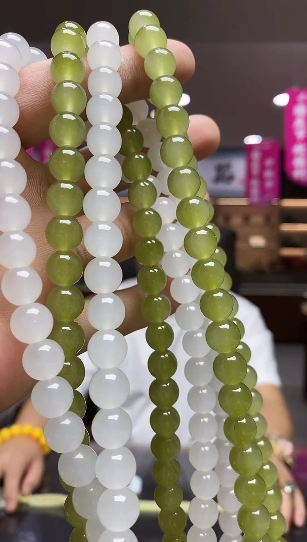 未镶嵌蛇纹石玉挂件两件套-多样性发货其中发一