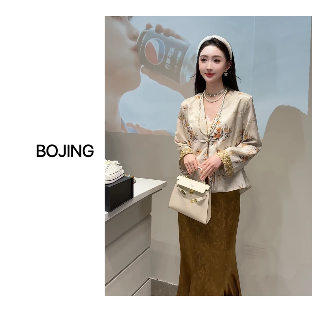 现货【桂馥兰香 】新中式轻奢气质时尚春季国风上衣