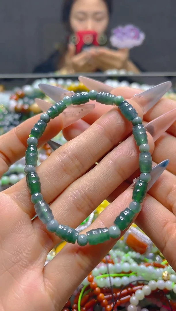 颈饰未镶嵌翡翠5MM