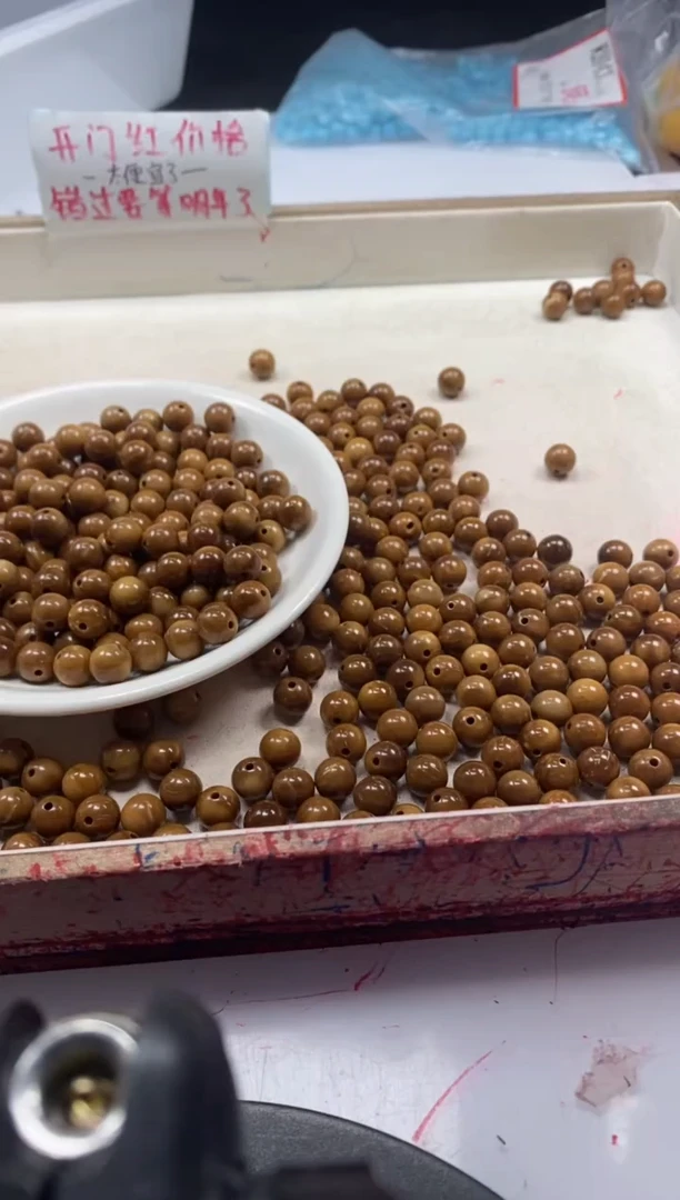 【闪购商品】檀香木散珠w746库克8mm*10颗