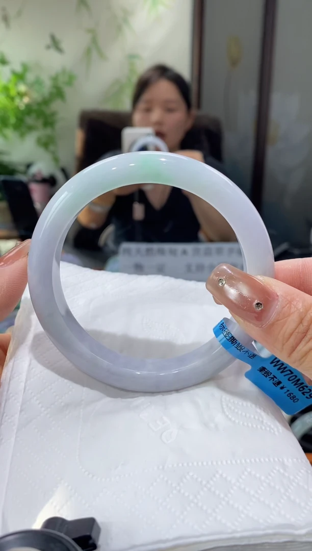 未镶嵌手镯翡翠圈口62.9