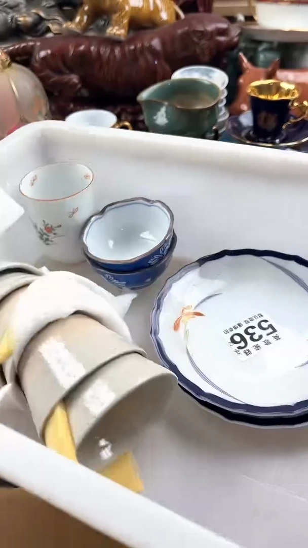 瓷片饭*亲英歌瓷器满19.9包邮