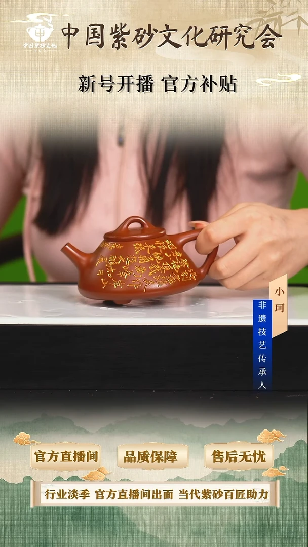 茶壶紫砂陶茶文化王      大红袍280cc左右