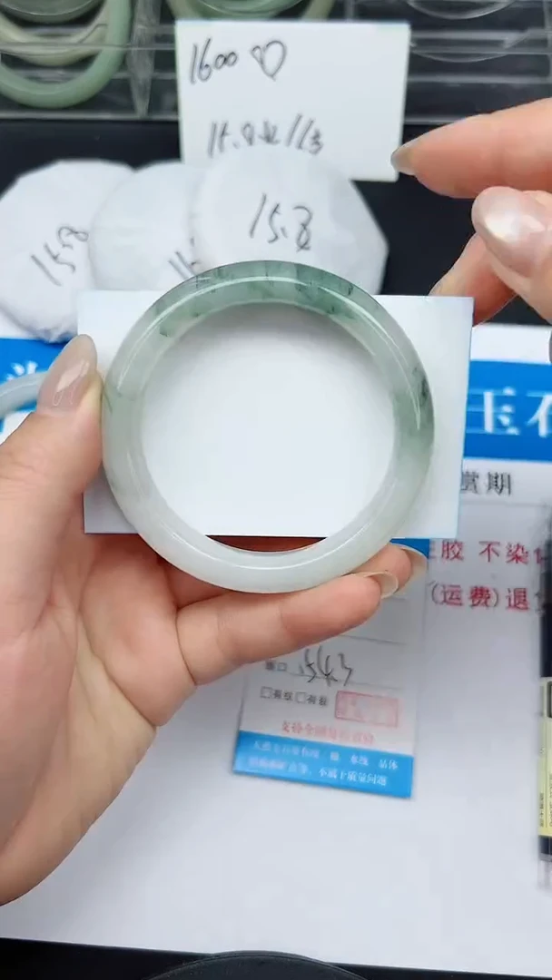未镶嵌手镯石英质玉35-54/55