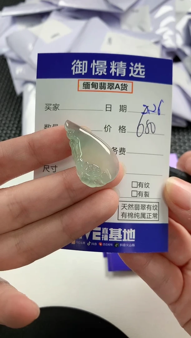 【闪购商品】翡翠颈饰未镶嵌31          