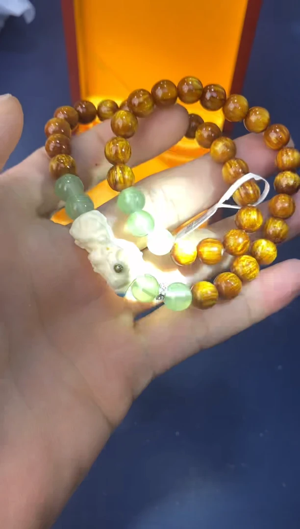 手串海棠瓷器（无礼盒）@@@SP366