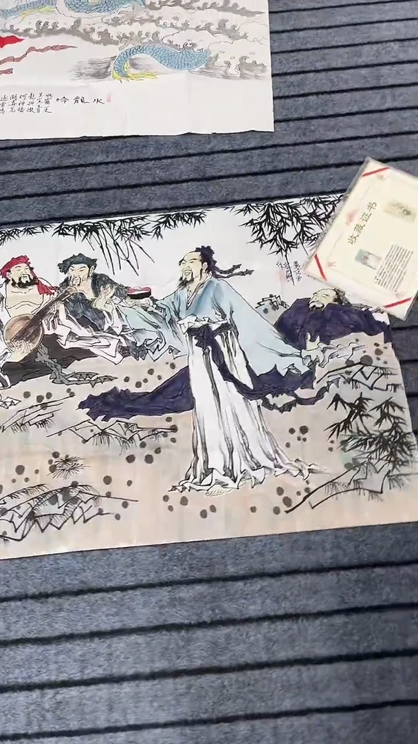 精品六尺人物作品