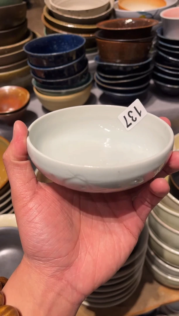 【闪购商品】瓷片137 微瑕定白小碗1个