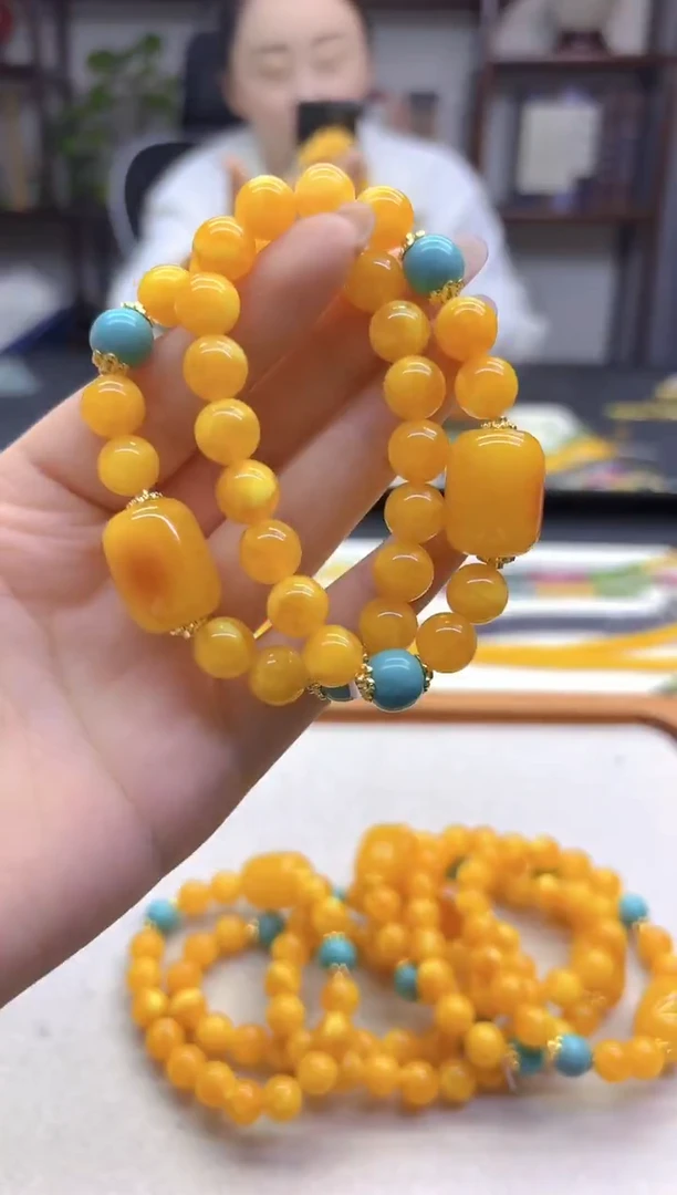 手链蜜蜡未镶嵌DIY款S253