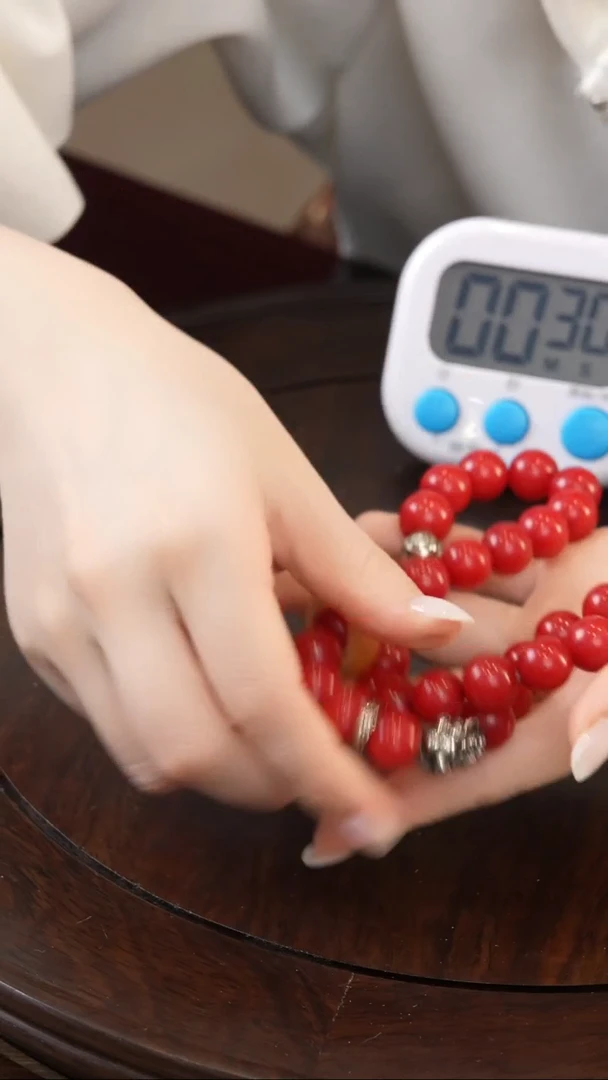 菩提手串/手链朱砂红菩提手持