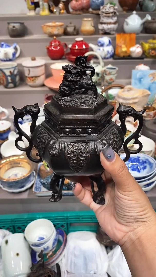 瓷片铜香炉闪购名称瓷片瓷片