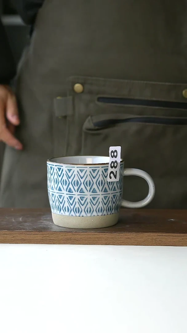 【闪购商品】陶瓷288粗陶微瑕马克杯@4-2@