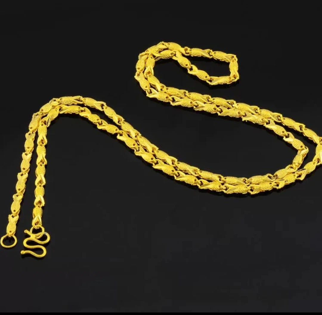 合金项链  【高级定制】收藏级轻奢时尚设计项链m13鱼儿项链