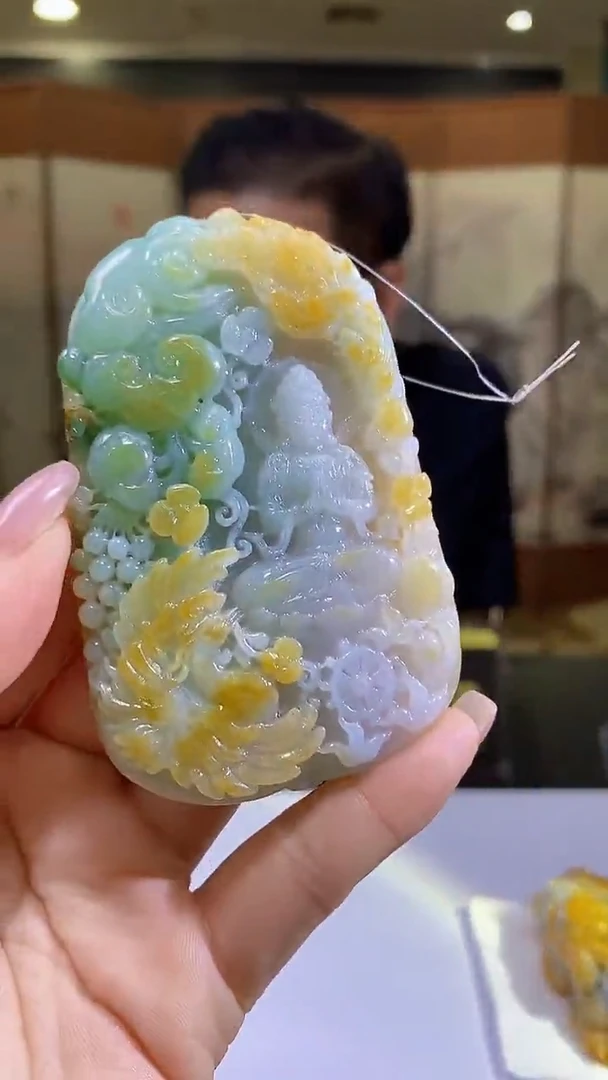 未镶嵌定制翡翠38/0924/W/佛