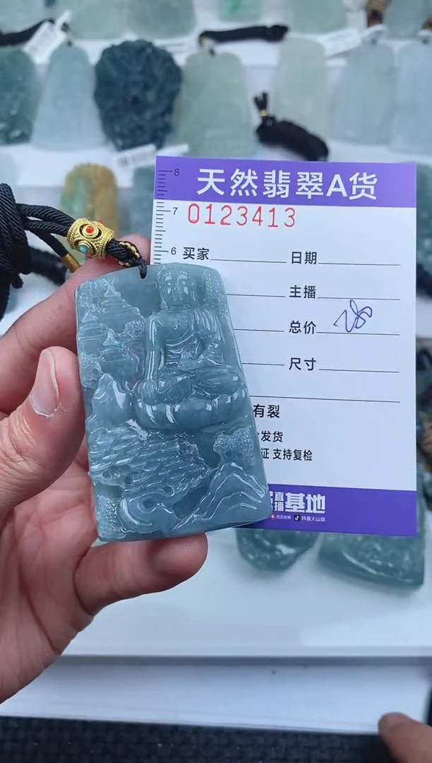 【闪购商品】翡翠颈饰未镶嵌        413