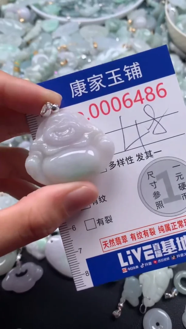 颈饰未镶嵌翡翠6486