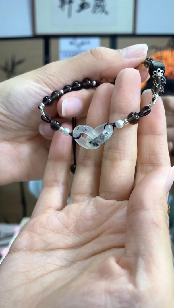 【闪购商品】岫玉手链未镶嵌多样性发货其中发一