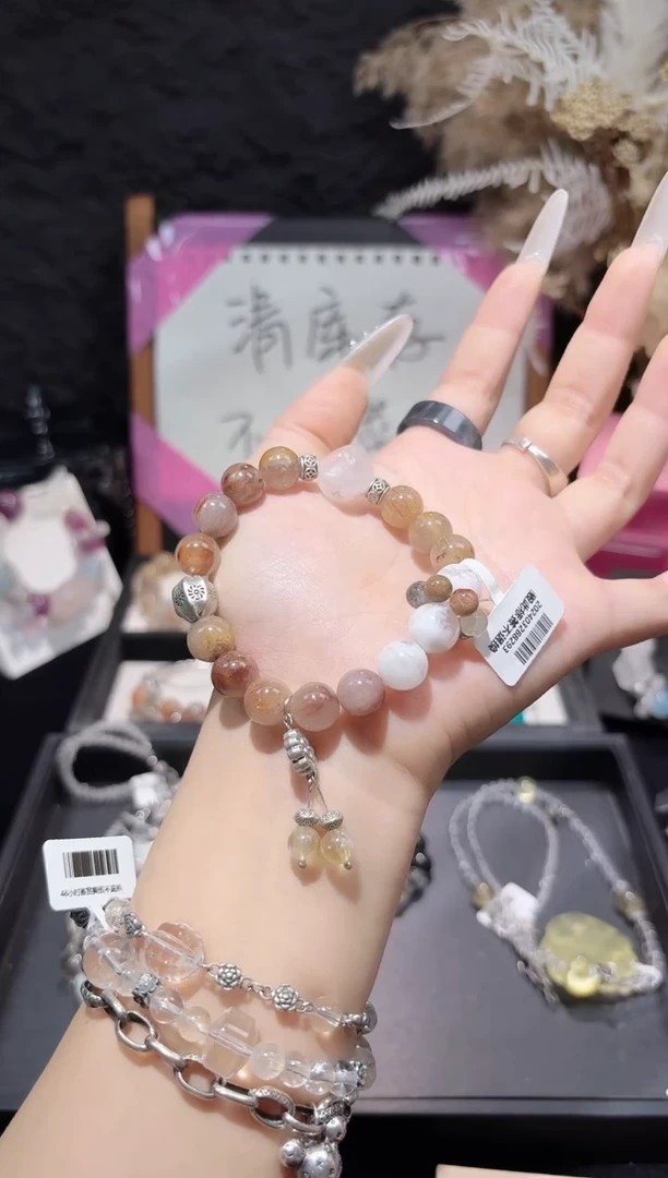 未镶嵌手链水晶W293-G3-13