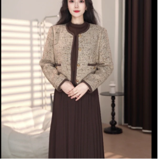 1004-春季时尚新款气质套装女款套装女