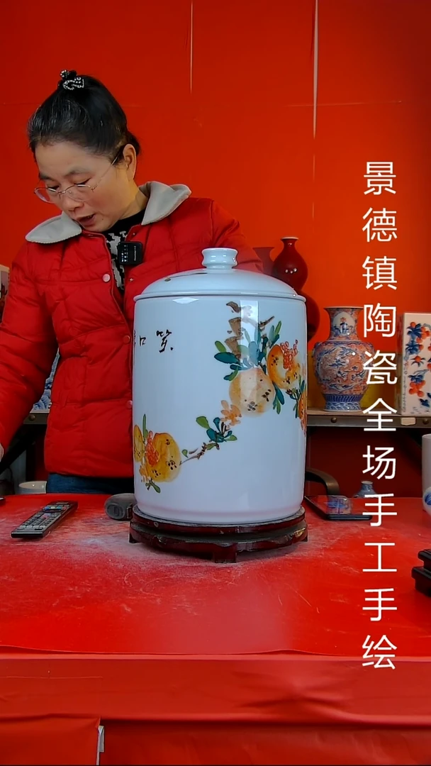 摆件陶瓷景德镇陶瓷 全场手工手绘